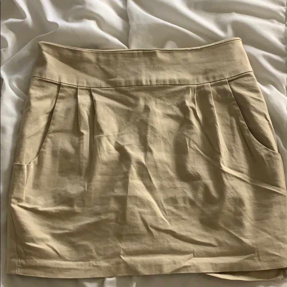 Tan Mini Skirt from 2000’s.